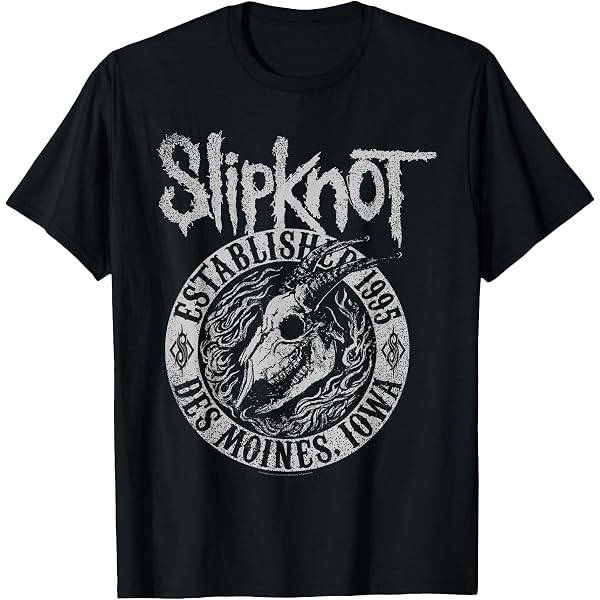 Official Slipknot Iowa T-Shirt : Amazon.co.uk: Fashion